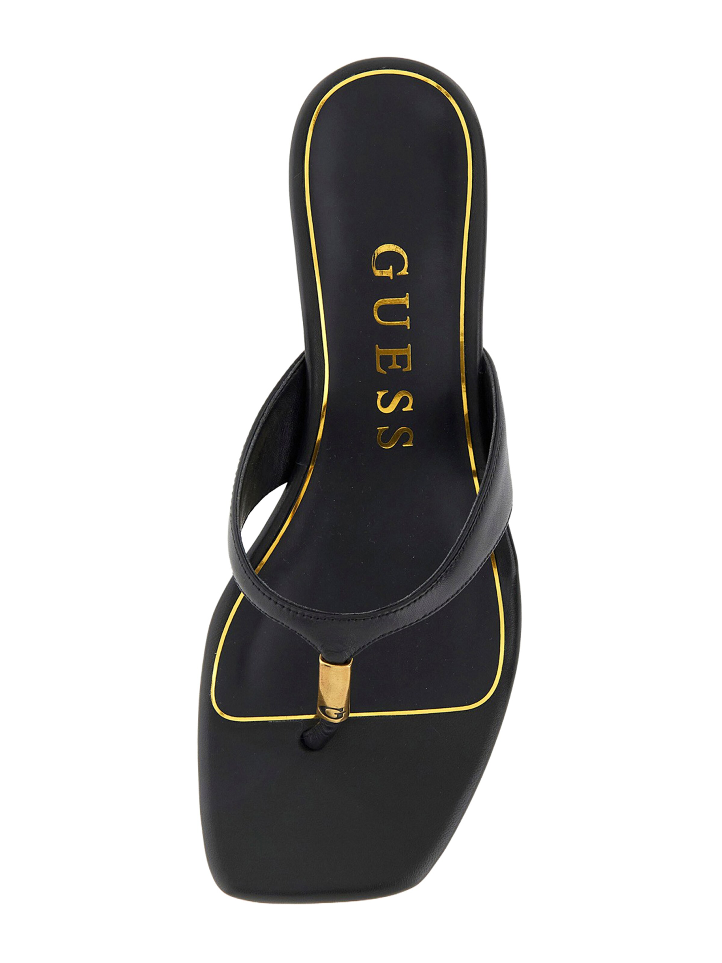 Tongs 'YAIZA' GUESS en noir