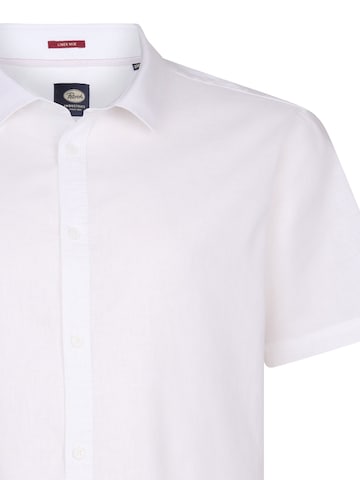 Fit confort Chemise Petrol Industries en blanc