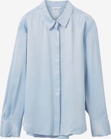 TOM TAILOR Blouse in Blue: front