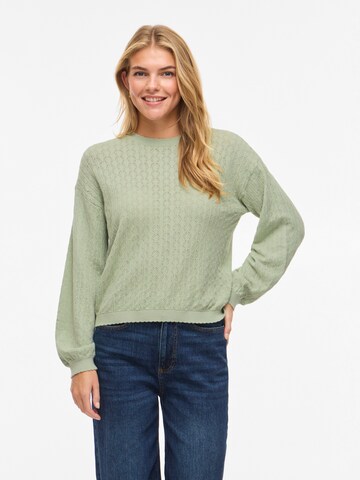 VILA Kampsun 'VIEMI', värv roheline: eest vaates