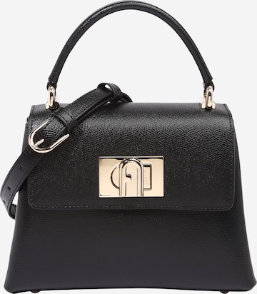 melns FURLA Rokassomiņa: no priekšpuses