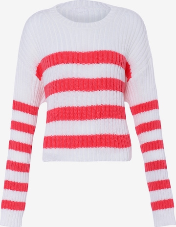 Pull-over MYMO en blanc : devant