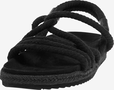 Pull&Bear Sandale in schwarz, Produktansicht