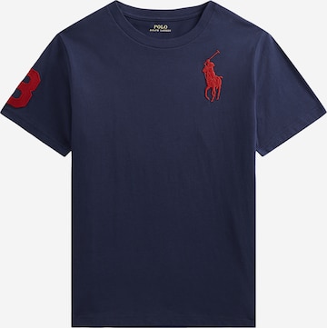 T-Shirt Polo Ralph Lauren en bleu : devant