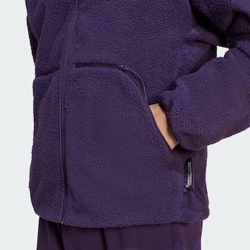 Veste en polaire fonctionnelle ADIDAS SPORTSWEAR en violet