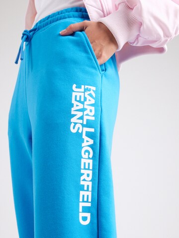 KARL LAGERFELD JEANS Конический (Tapered) Штаны в Синий