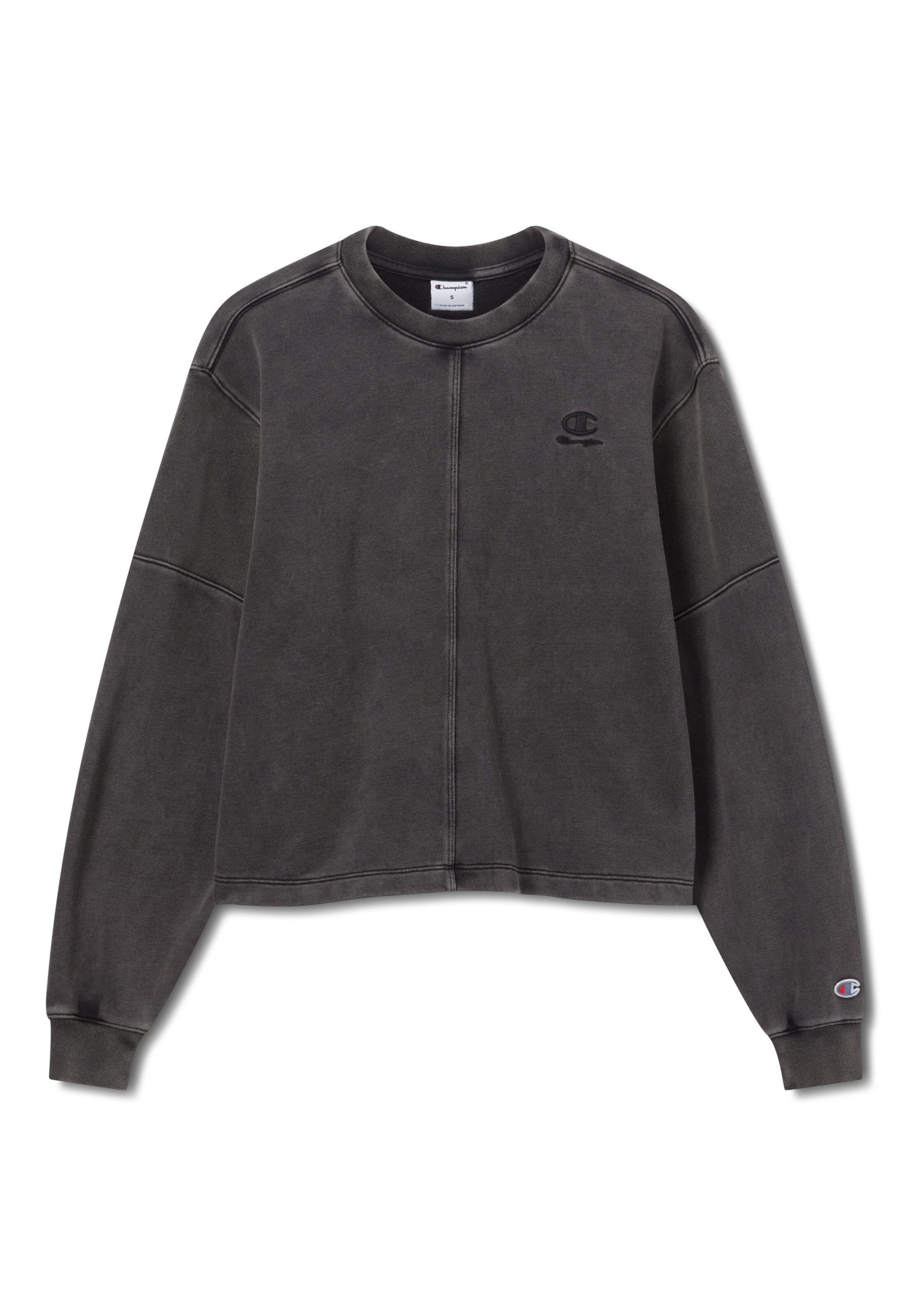 Champion Sweatshirt in Grey: front