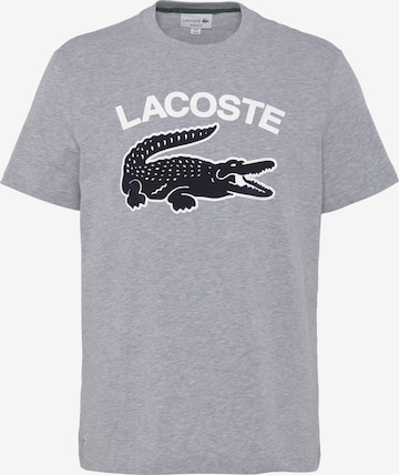 LACOSTE Majica | siva barva: sprednja stran