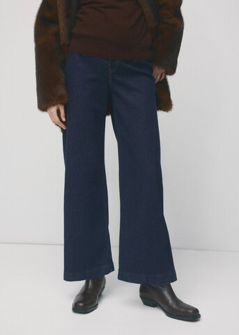 MANGO Loose fit Jeans 'Cathemum' in Blue: front