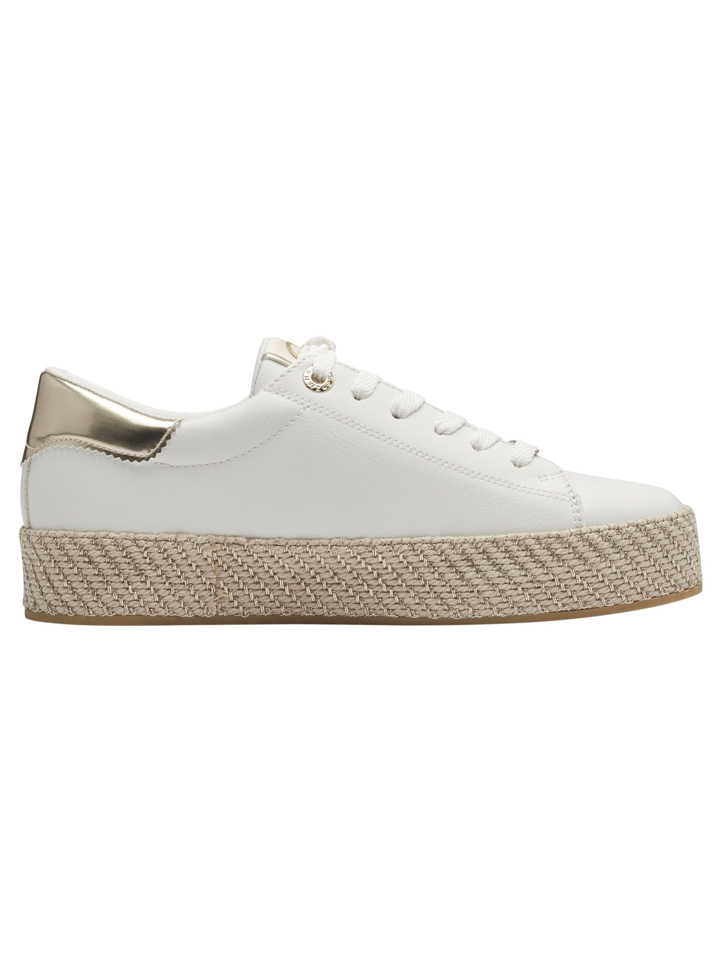 Tamaris Platform trainers in White
