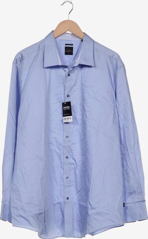 Engbers Button Up Shirt in XXXL in Blue: front