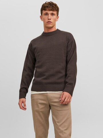 JACK & JONES - Pullover 'Jack' em castanho: frente