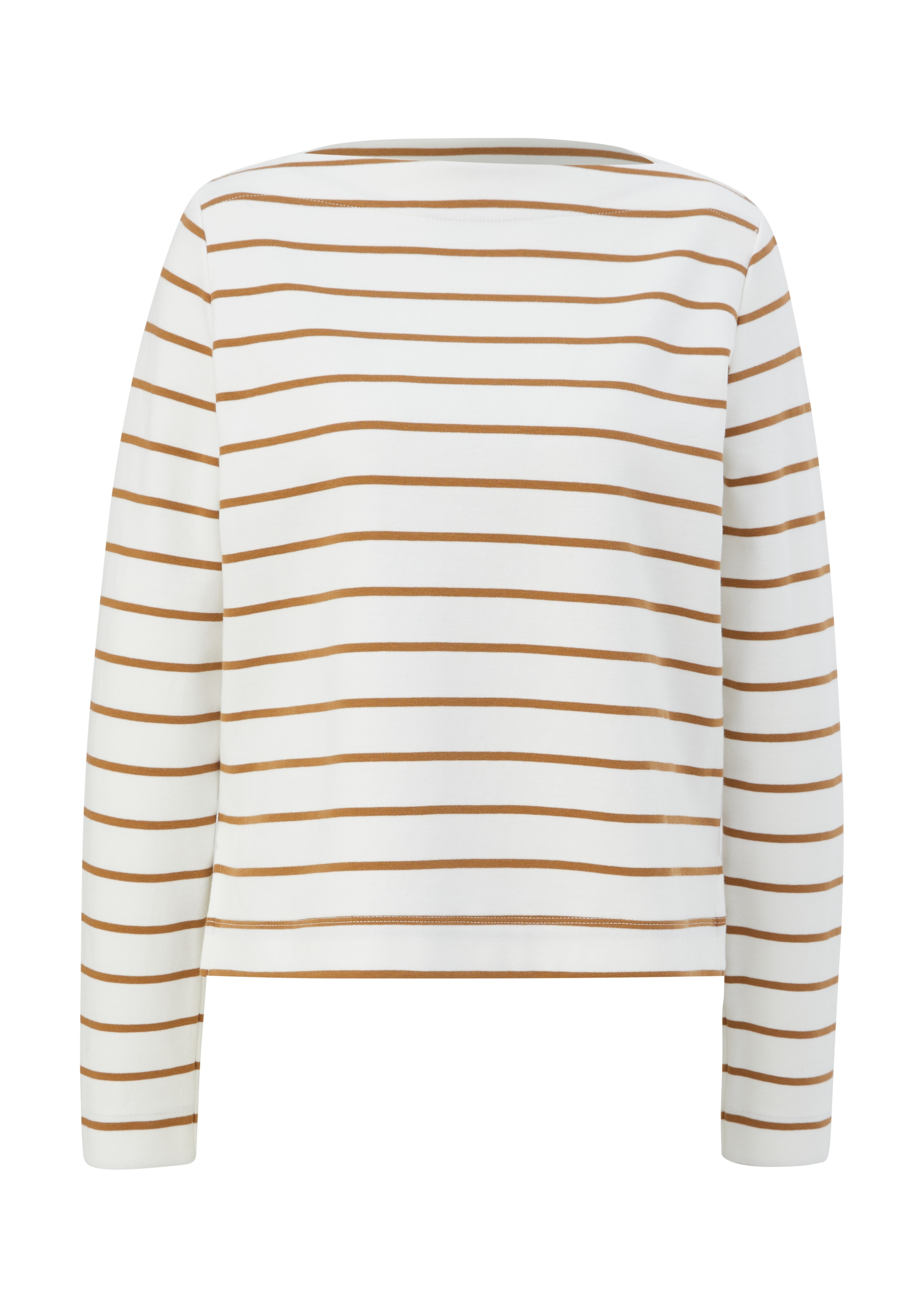 s.Oliver Shirt in Bruin: voorkant