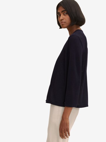 TOM TAILOR Knit Cardigan in Blue