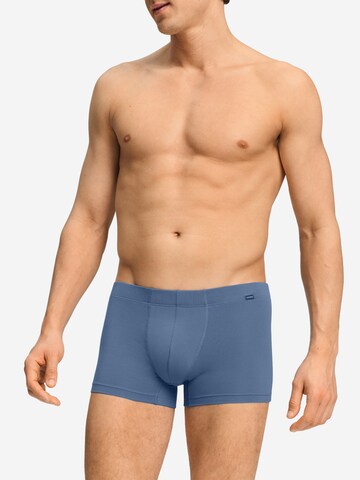 Hanro Boxershorts ' Cotton Essentials ' in Blauw: voorkant