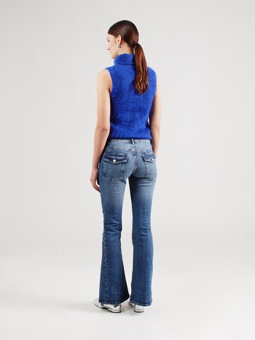 Monki Flared Jeans in Blue