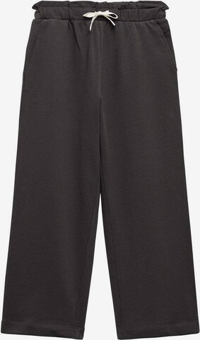 MANGO KIDS Wide leg Broek 'Berlin' in Grijs: voorkant