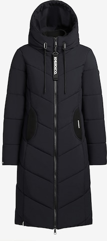 khujo Zimní kabát 'Aribay6' – modrá: přední strana