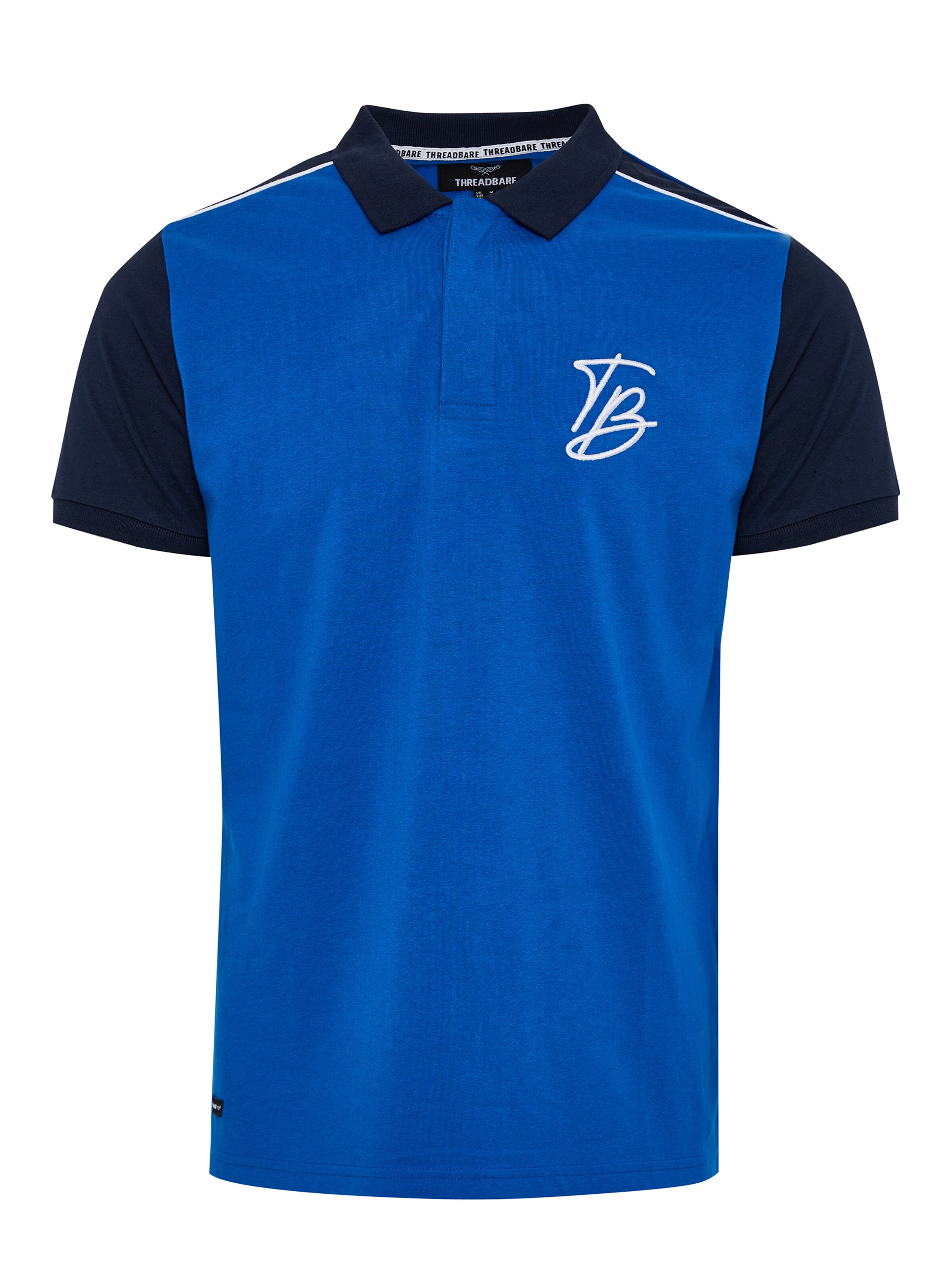 Threadbare Shirt 'Gilberto' in Blue / Dark blue / White, Item view