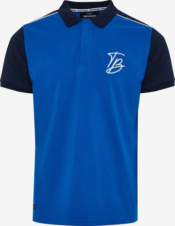 T-Shirt 'THB Polo Gilberto' Threadbare en bleu : devant