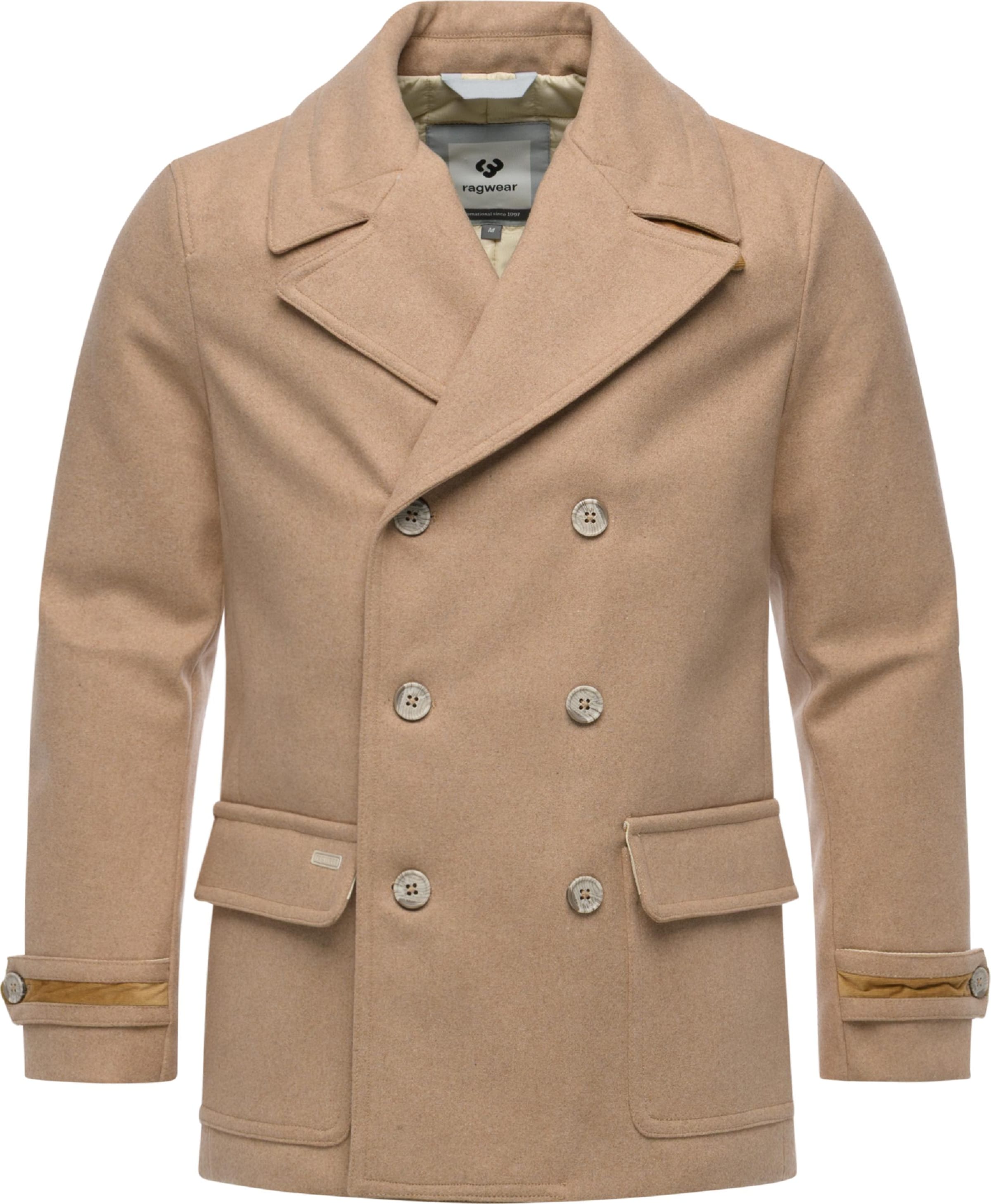 Ragwear Mantel 'Parr' in Beige: Vorderseite