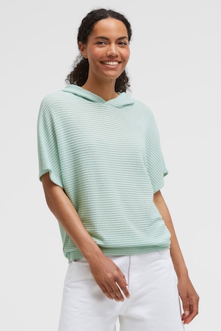 SENSES.THE LABEL Pullover 'Kle:o' in Grün: Vorderseite