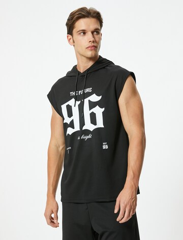 Koton T-Shirt in Schwarz: Vorderseite