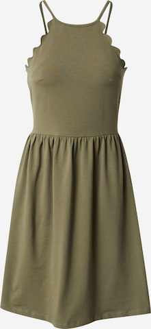 ONLY - Vestido de verão 'AMBER' em verde: frente