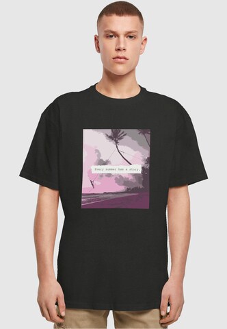 T-Shirt 'Summer - Every summer has a story' Merchcode en noir : devant