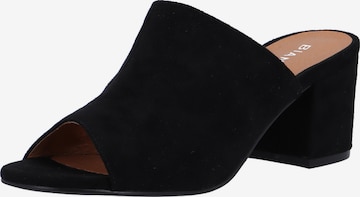 Bianco Mules 'Cate' in Black: front