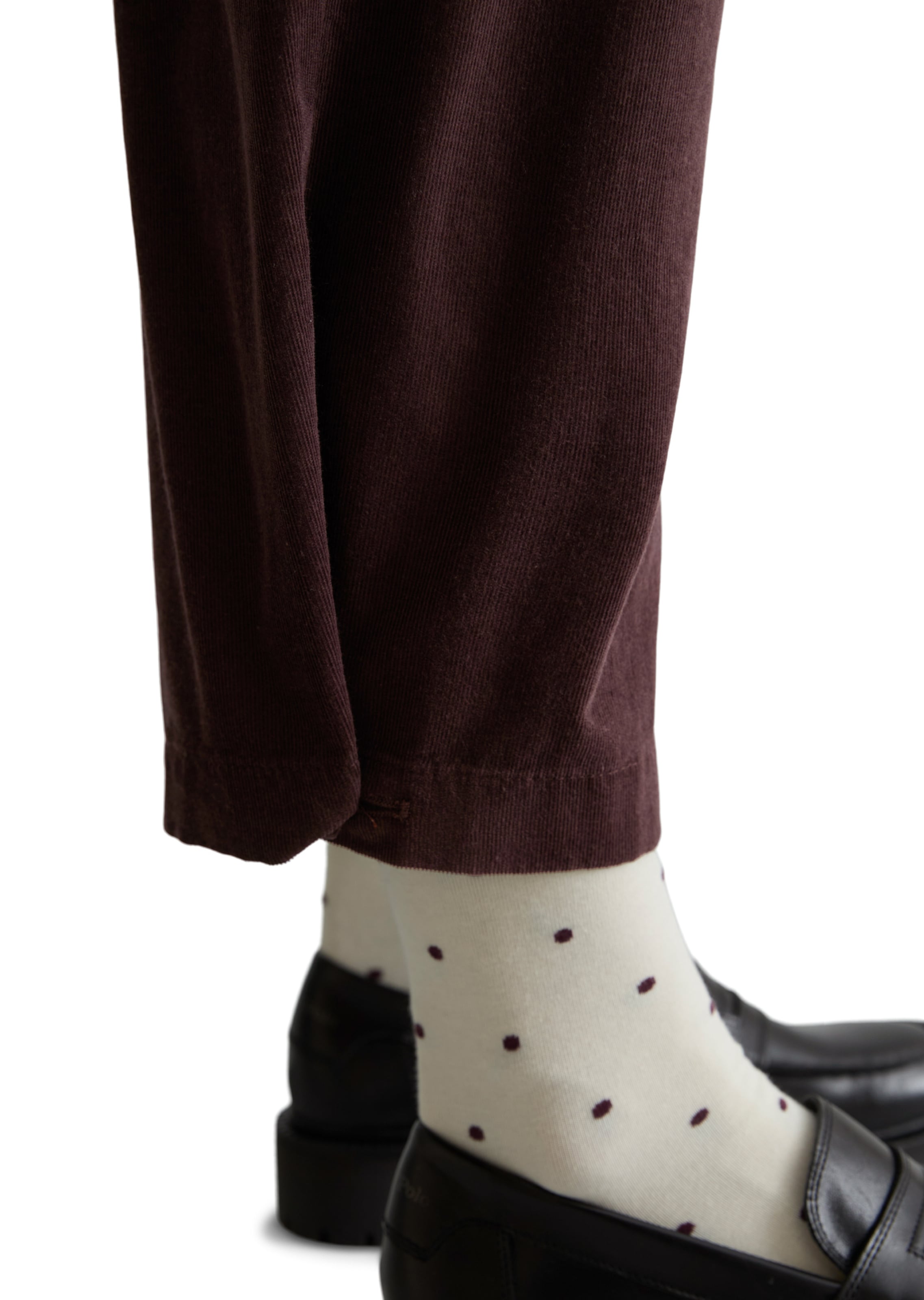 Loosefit Pantalon Marc O'Polo DENIM en marron