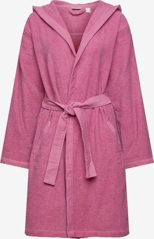 ESPRIT Short Bathrobe in Pink: front