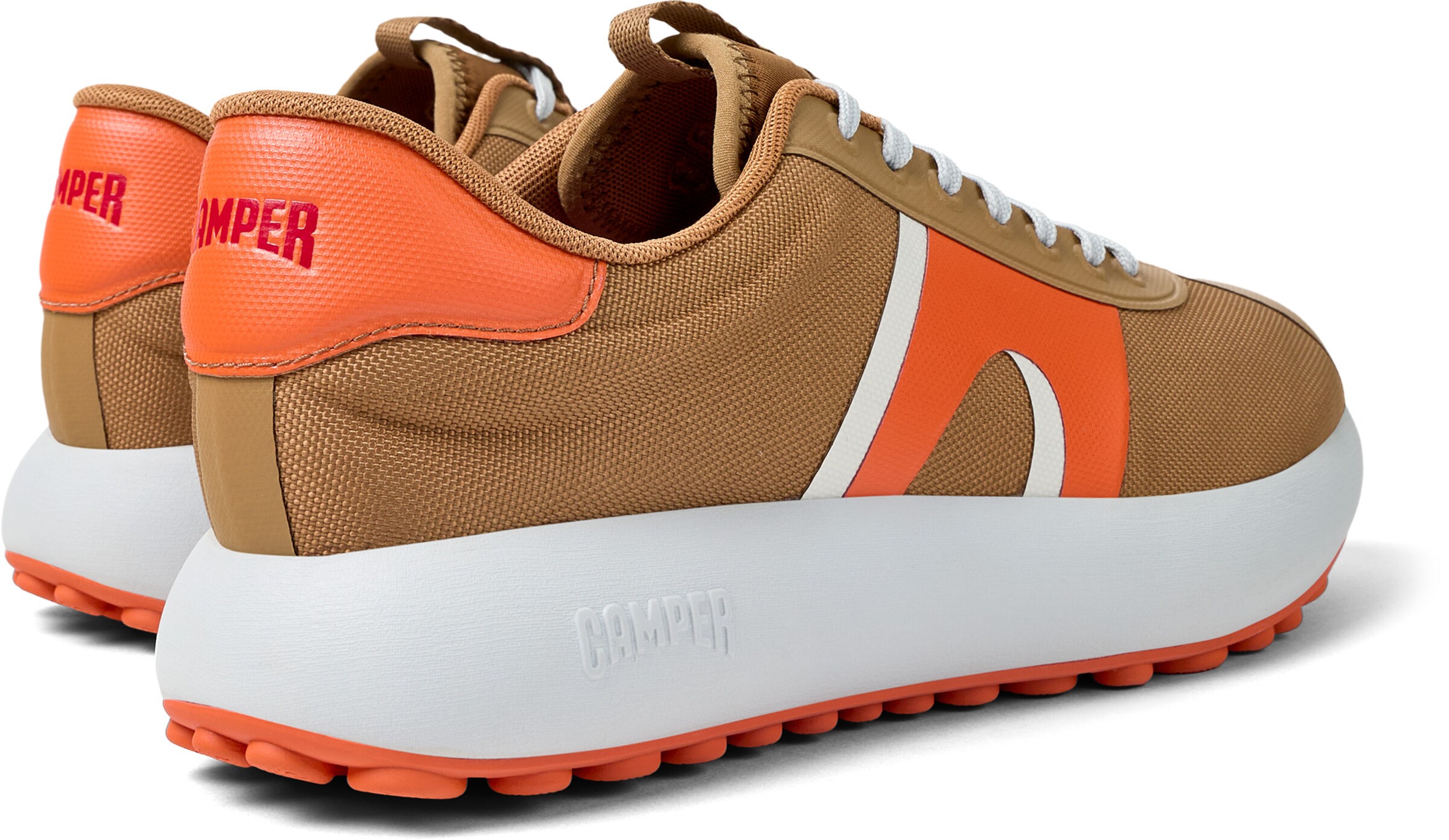 CAMPER Sneaker 'Pelotas Athens' in Braun