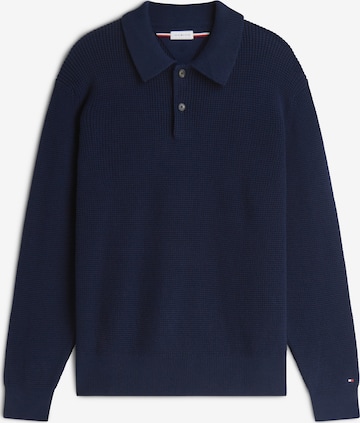TOMMY HILFIGER Sveter - Modrá: predná strana
