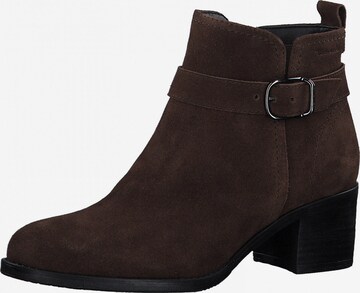 TAMARIS Ankle Boots in Brown: front