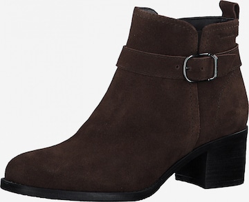 TAMARIS Bootie in Brown: front