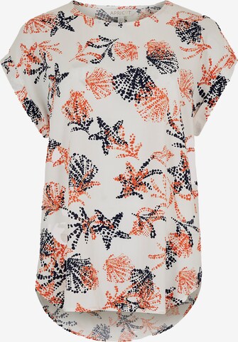 Apricot Shirt in Weiß: Vorderseite