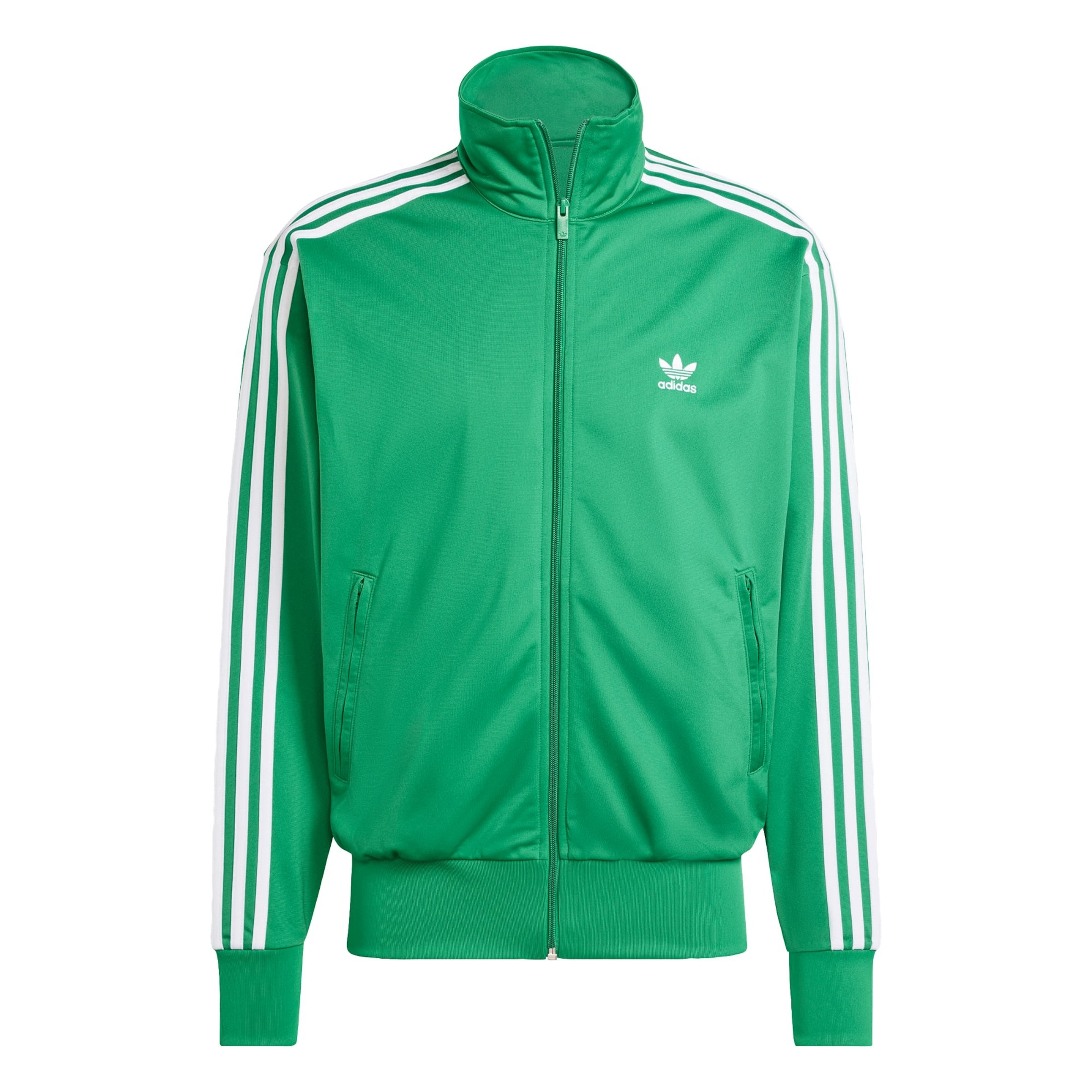 Giacca di felpa 'Adicolor Classics Firebird' di ADIDAS ORIGINALS in verde: frontale