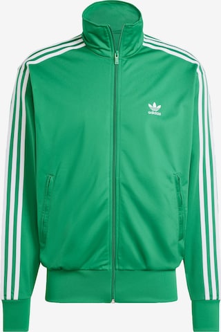 Veste de survêtement 'Adicolor Classics Firebird' ADIDAS ORIGINALS en vert : devant