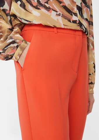 Regular Pantalon COMMA en orange