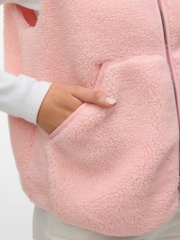 Gilet 'VMJosefine' VERO MODA en rose