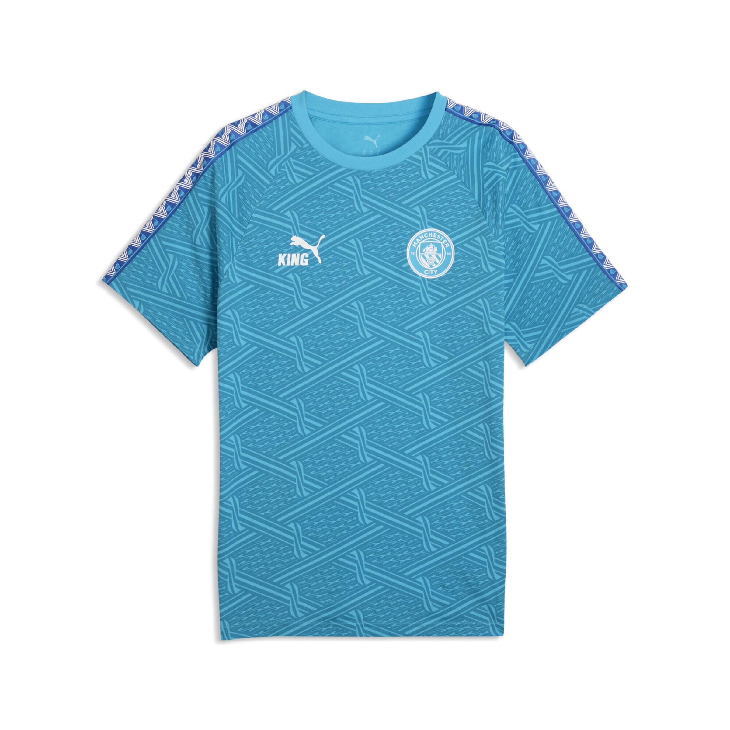 PUMA T-Shirt fonctionnel 'Manchester City' en S en bleu roi, Vue avec produit