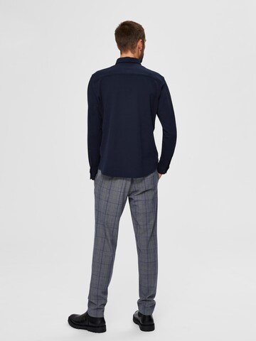 SELECTED HOMME Slim fit Overhemd in Blauw