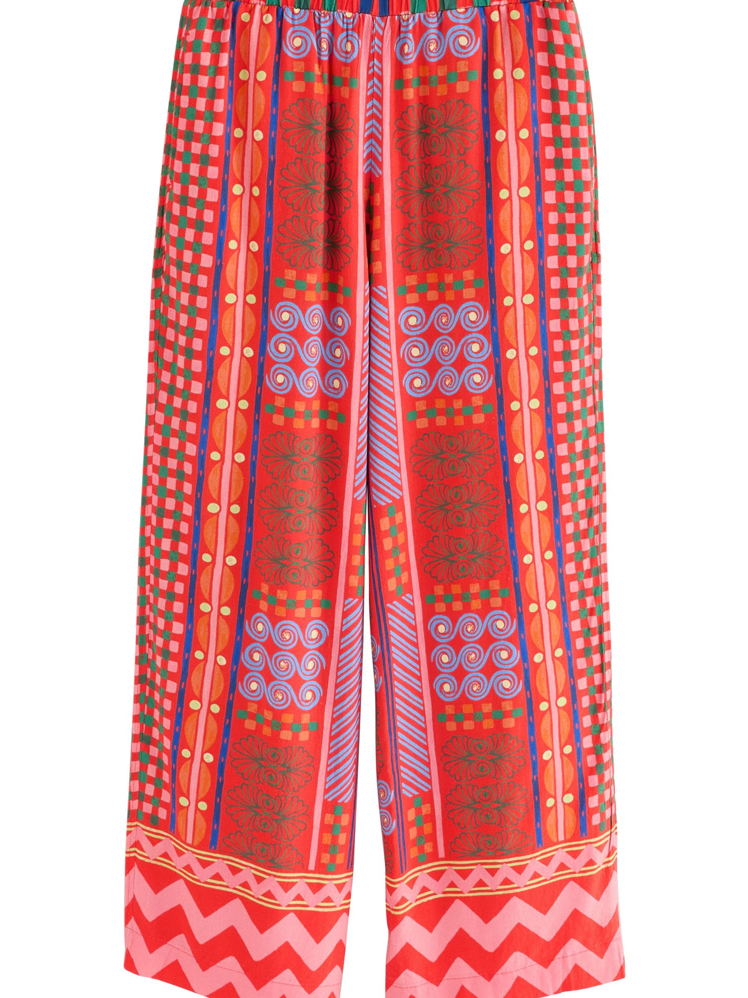 Next Široký strih Nohavice - Červená: predná strana