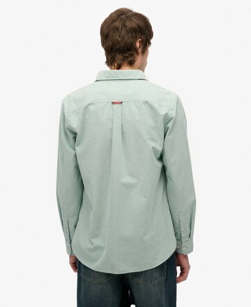 Superdry Regular fit Button Up Shirt in Green