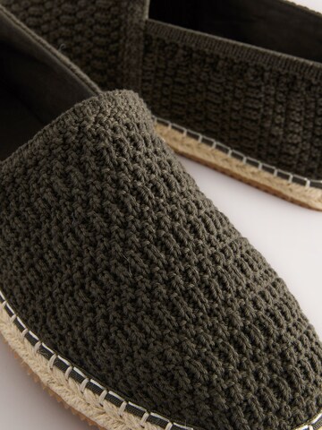 Espadrilles Next en vert