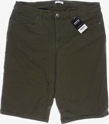 SHEEGO Shorts in 4XL in Green: front