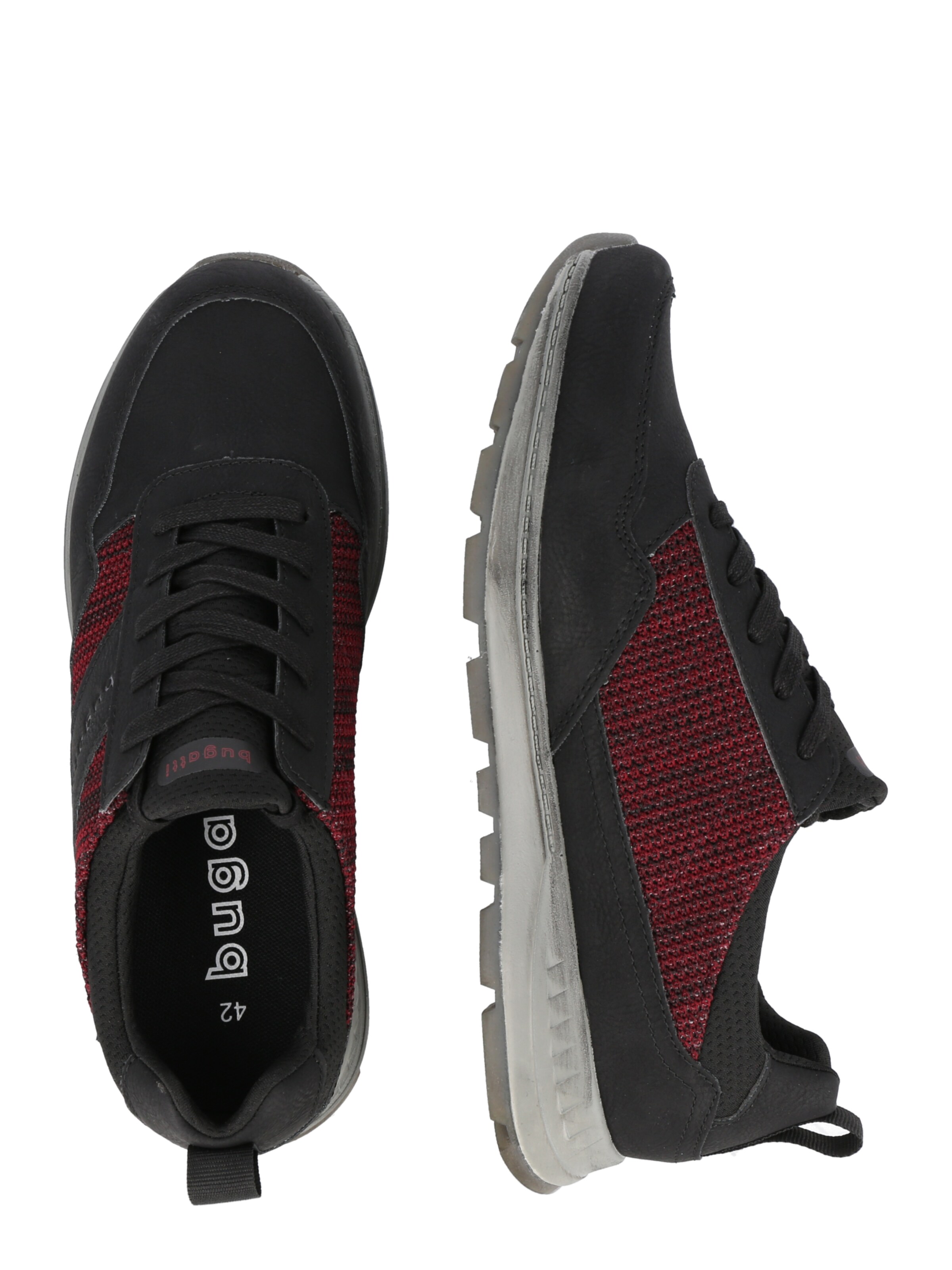 bugatti Sneakers 'Lander' in Black | ABOUT YOU