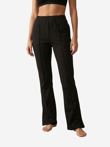 Wide leg Pantaloni sportivi 'Aktive Unterteile' di My fashion in nero