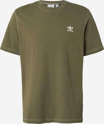 ADIDAS ORIGINALS Majica 'Essential' | zelena barva: sprednja stran